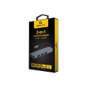 Cablexpert USB Type-C 2-ühes mitme pordiga adapter (jaotur + HDMI) A-CM-COMBO2-01 USB Type-C