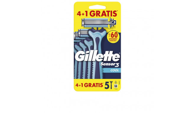 Gillette ühekordsed raseerijad Sensor3 Cool 4 tk