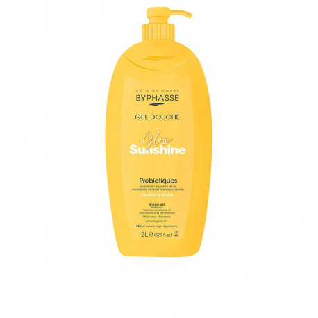 BYPHASSE prebiootiline dušigeel glow sunshine 2000ml