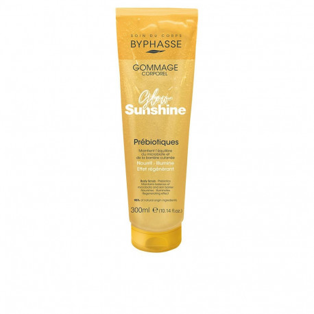 BYPHASSE GLOW SUNSHINE exfoliante corporal prebiótico 300 ml