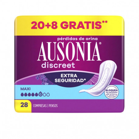 AUSONIA DISCREET inkontinentsipadjad maxi 28tk