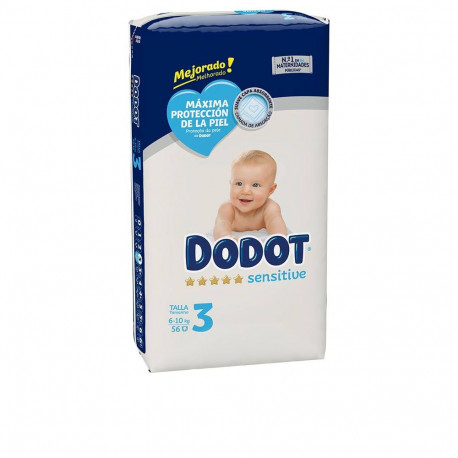 Dodot mähkmed Sensitive suurus 3 6-10kg 56u