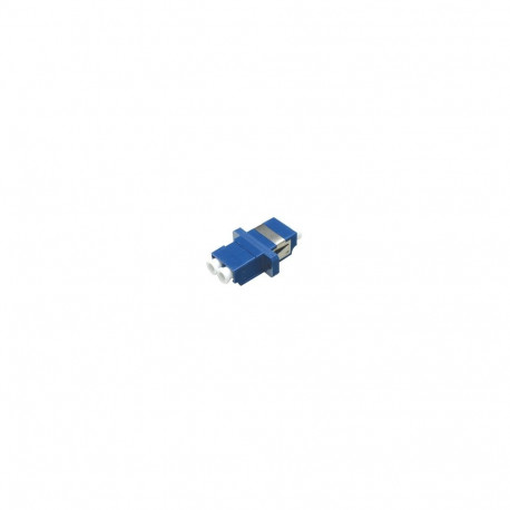 FO adapter singlemode LC duplex sinine
