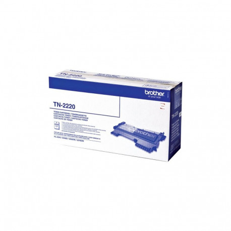 - Toner Cartridge - Brother TN-2220 Yield 2400-4400 Pages