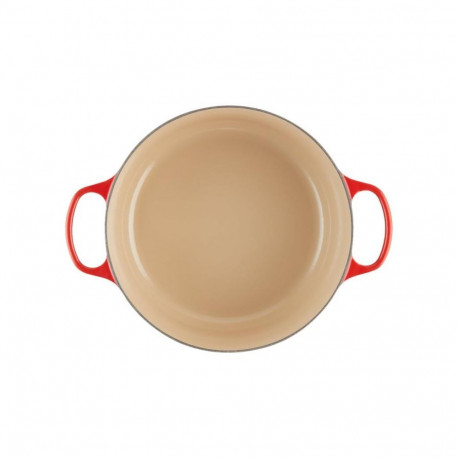 Cookware - Le Creuset Signature Roaster 20cm Round Cast Iron Cherry Red
