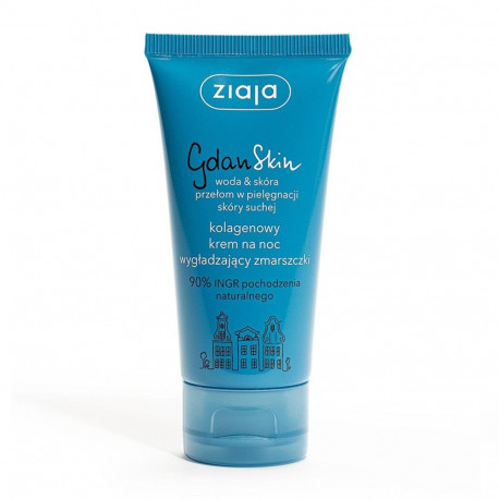 ZIAJA GDAN SKIN CREMA DE NOCHE CON COLAGENO 50ML