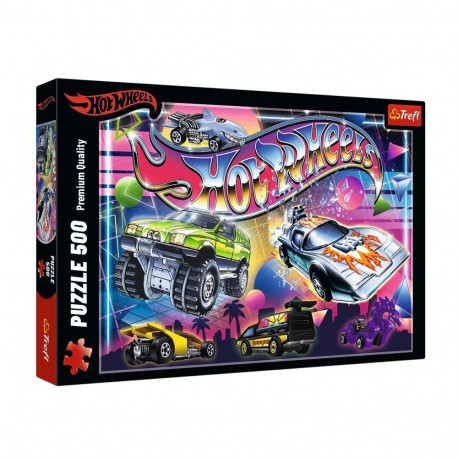 Trefl pusle 37538 500-osaline Hot Wheels 80ndad