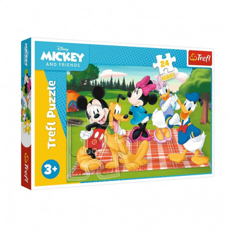 Puzzle - 24 maxi - lemmik Miki Hiir - Disney Miki Hiir ja sõbrad - Trefl 14380