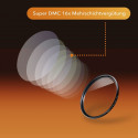 Walimex pro UV-filter slim super DMC 55mm