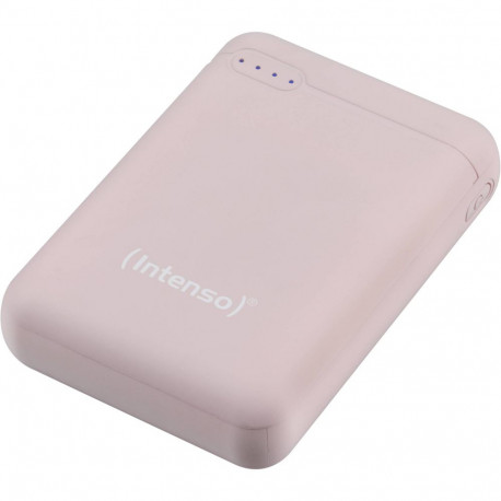 Intenso Powerbank XS10000 roosa 10000 mAh koos USB-A–Type-C-ga