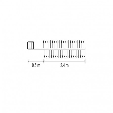 100LED NANO CLUSTER BO WW