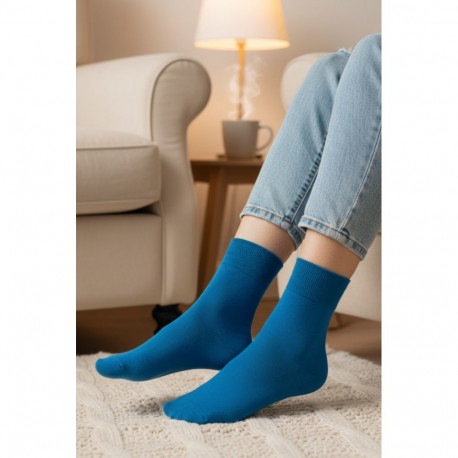 SOKISAHTEL DOORA sinised meriinovillased sokid naistele 444