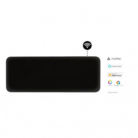 Mill Invisible Smart WiFi Heater | PA1300WIFI4B | Panel Heater | 1300 W | Suitable for rooms up to 1