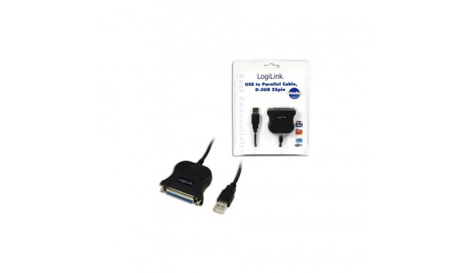 Logilink adapter USB 2.0 - Paralel (LPT) DB25 1,8m