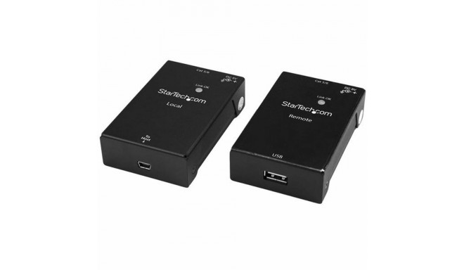 Pikendaja Startech USB2001EXTV          Must