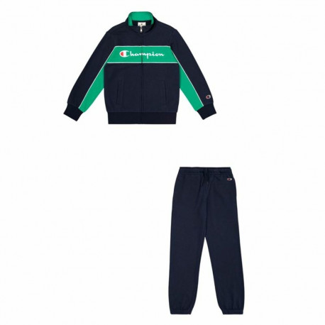Laste Spordidress Champion Full Zip Suit Tumesinine Meresinine