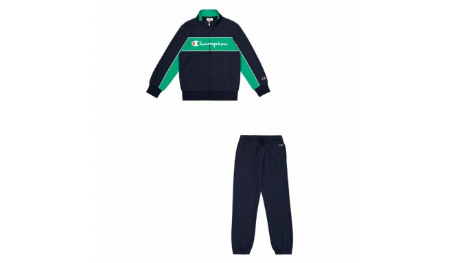 Children’s Tracksuit Champion Full Zip Suit Dark blue Navy Blue
