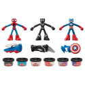 PLAY-DOH Playset Marvel Figures plus pack