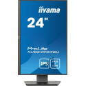 iiyama ProLite XUB2495WSU-B7, LED monitor - 24.1 - black (matt), WUXGA, IPS, HDMI, DisplayPort, ergo