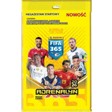 Panini football cards FIFA 365 2026 Mega Starter Set