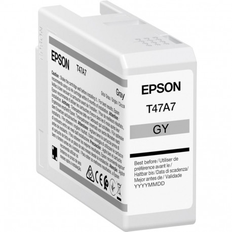 Epson Singlepack Gray T47A7 UltraChrome Pro 10 ink 50ml