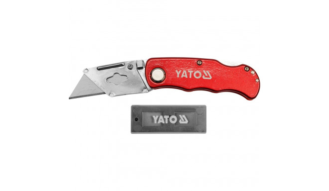 Folding Lock-Back Utility Knife YT-7532 YATO