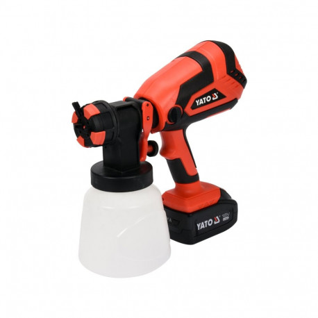 Yato pihusti 18V YT-82765, 1l/min, 1l, 2.2mm, 4000mAh, 2h, IPX0, III, 72.1dB(A), 83.1dB(A)