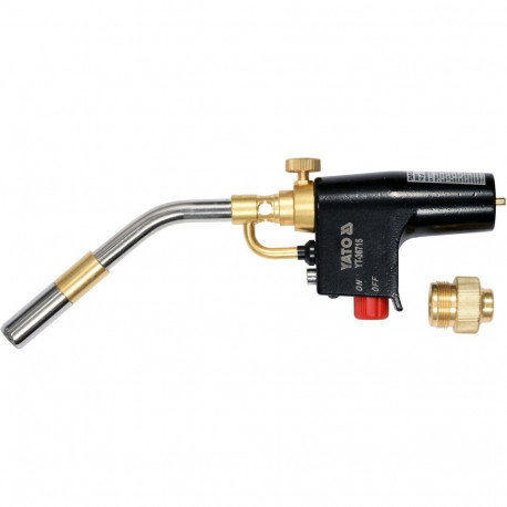 Yato Turbo Hand Torch YT-36715, 2kW, 2800°C, 2 pcs, gas burner, turbo nozzle, 360° operation angle
