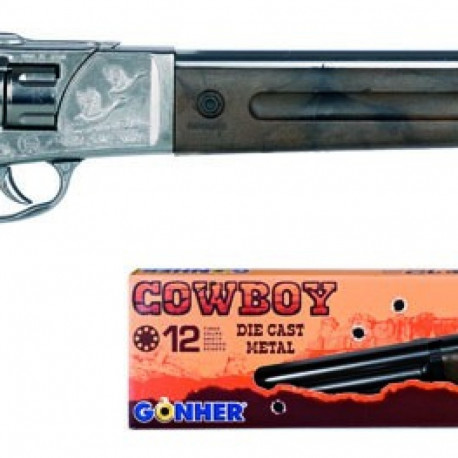 Metal cowboy shotgun 12 rounds Gonher