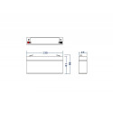 Battery AGM VRLA 6V 7.2Ah