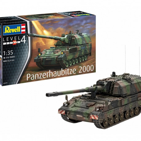 Plastic model Panzerhaubitze 2000