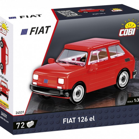 Product Description:
The COBI Youngtimer Collection Fiat 126p "el"