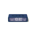 Lexon Flip Classic Two-sided Alarm Clock dark blue LR157DB9