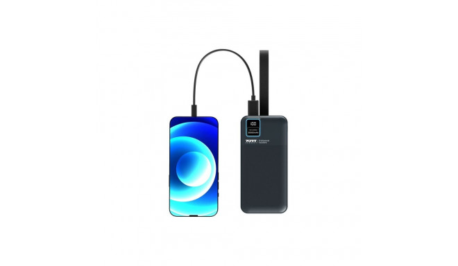 PORT CONNECT väline USB-C akuga integreeritud lamp | 30000 mAh | sinine