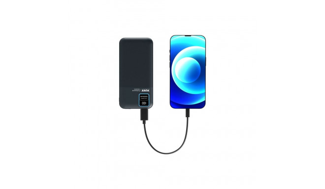 PORT CONNECT | External USB-C battery | 10000 mAh | Blue
