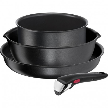 TEFAL Pots and pans set, 4 pcs | L7629453 Ingenio Daily Chef | Frying | Diameter 18/22/26 cm | Suita