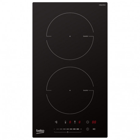 BEKO Hob | HDI32400TO | Induction | Number of burners/cooking zones 2 | Touch control | Timer | Blac