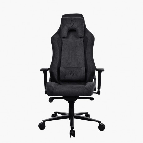 Arozzi Soft Fabric/Metal/Aluminium | Gaming Chair | Vernazza Soft Fabric | Pure Black