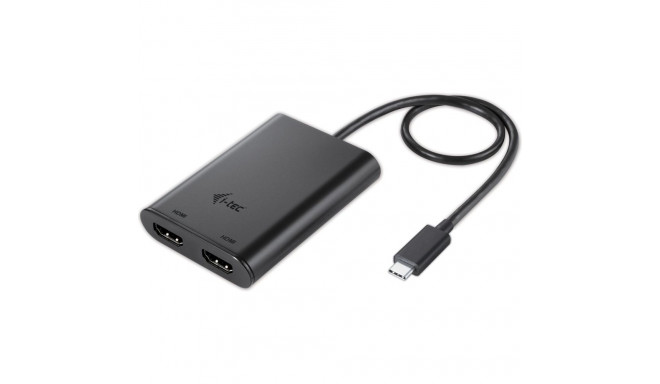 i-tec USB-C kahe HDMI 2x HDMI port 4K ultra HD ühilduv Thunderbolt3-ga