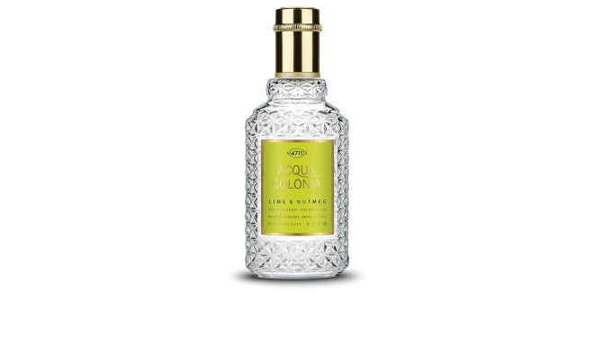 4711 ACQUA COLONIA Lime & Nutmeg eau de cologne splash & spray 50 ml