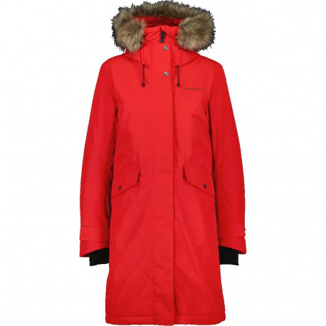 Parka Didriksons Erika 3 Womens punane