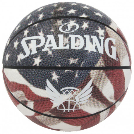Korvpall Spalding Stars Stripes Usa punane/sinine/valge suurus 7