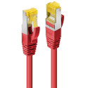 Network Cable - Cat.7 0.5m S/FTP LSZH RJ45 M 600MHz Red
