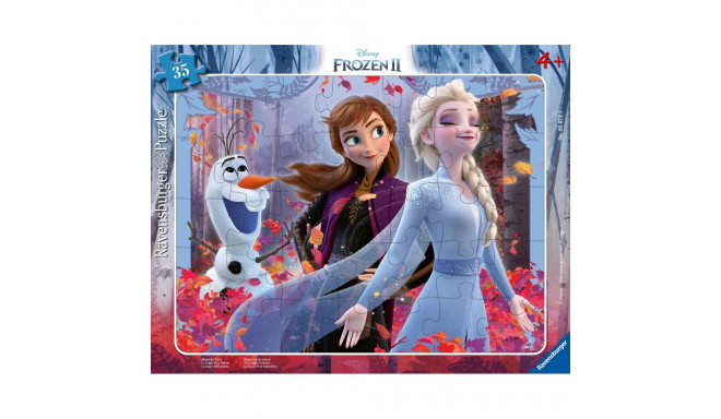 Ravensburger suur plaatpusle 35 tk Frozen II