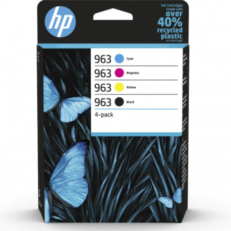 Tint HP 6ZC70AE 963 väike komplekt CMYK OfficeJet Pro 9010/ 9012/ 9013/ 9014/ 9015/ 9016/ 9018/ 9019