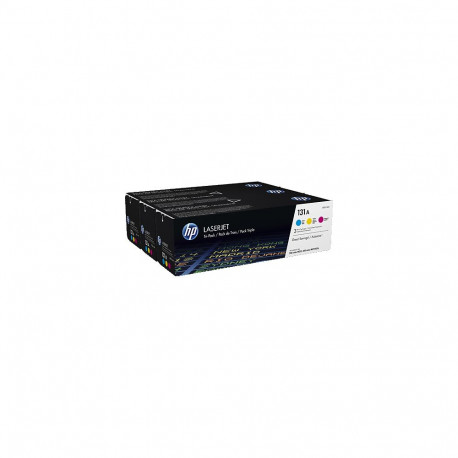 HP 131A (U0SL1AM) 3-pack Toner Cartridge Multipack, C/M/Y