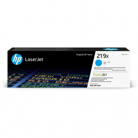HP HP 219X HY Cyan Org LJ Toner Cartridge