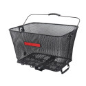 OEM Rear bicycle basket with quick release FSBKT-104 black
