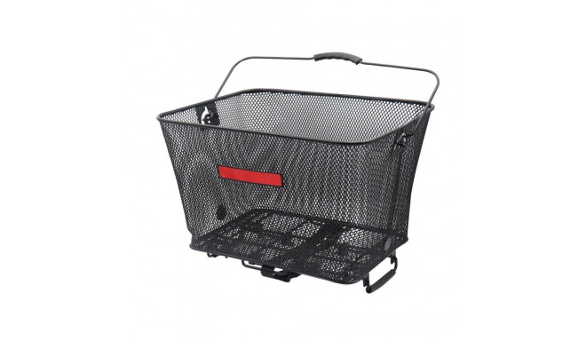 OEM Rear bicycle basket with quick release FSBKT-104 black
