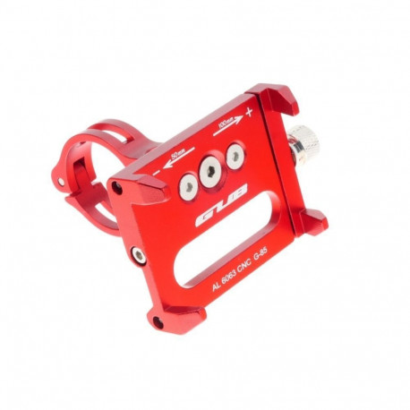 Gub GUB bike holder for mobile phone G85 Aluminium red